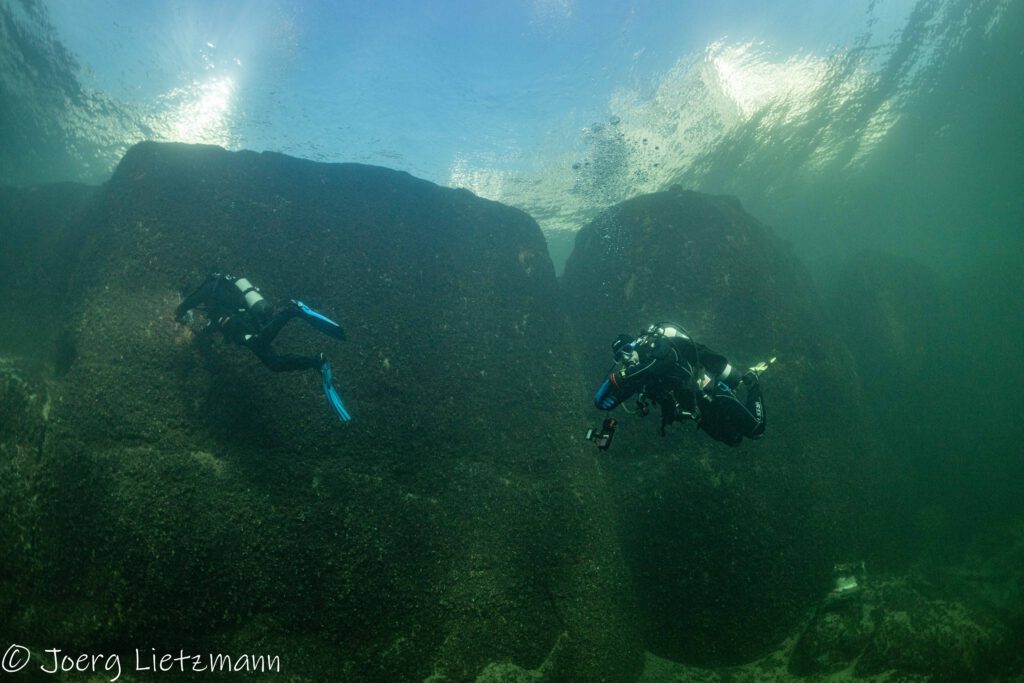 Wilder Mann, Tauchen, Meersburg, Scuba Do, Bodensee, Unterwasser, Scuba Diving, Wintertauchplatz